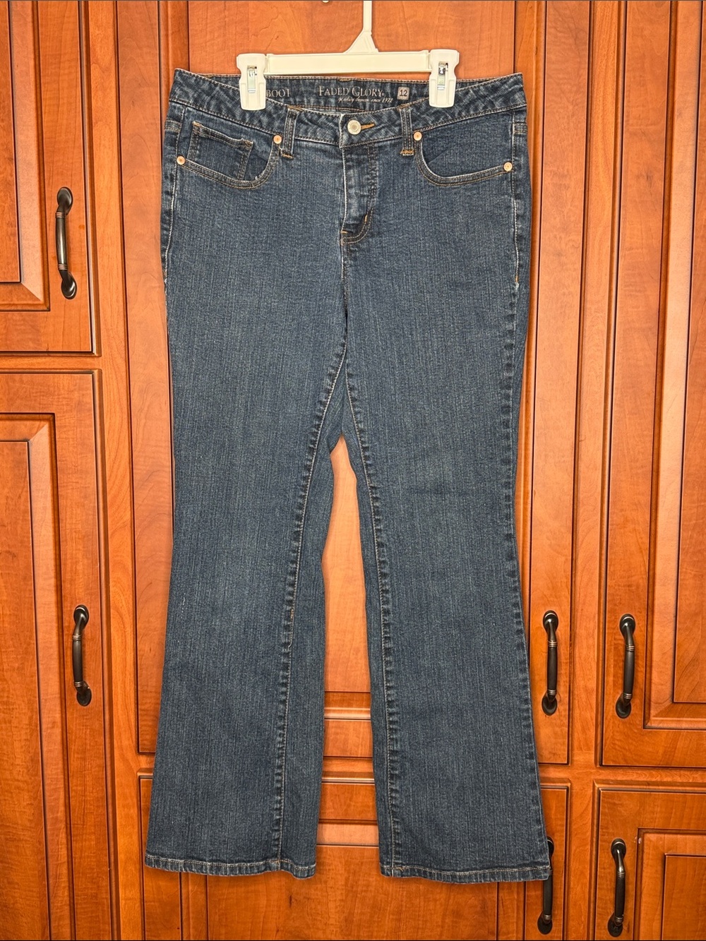 Faded Glory Women's Boot Cut Jeans. Size: 12
